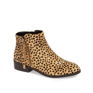 Sole Society 'Abbott' Genuine Calf Hair Bootie